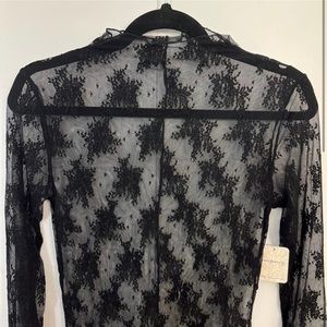 Free People Lady Lux Layering Top in Black | Size: XS